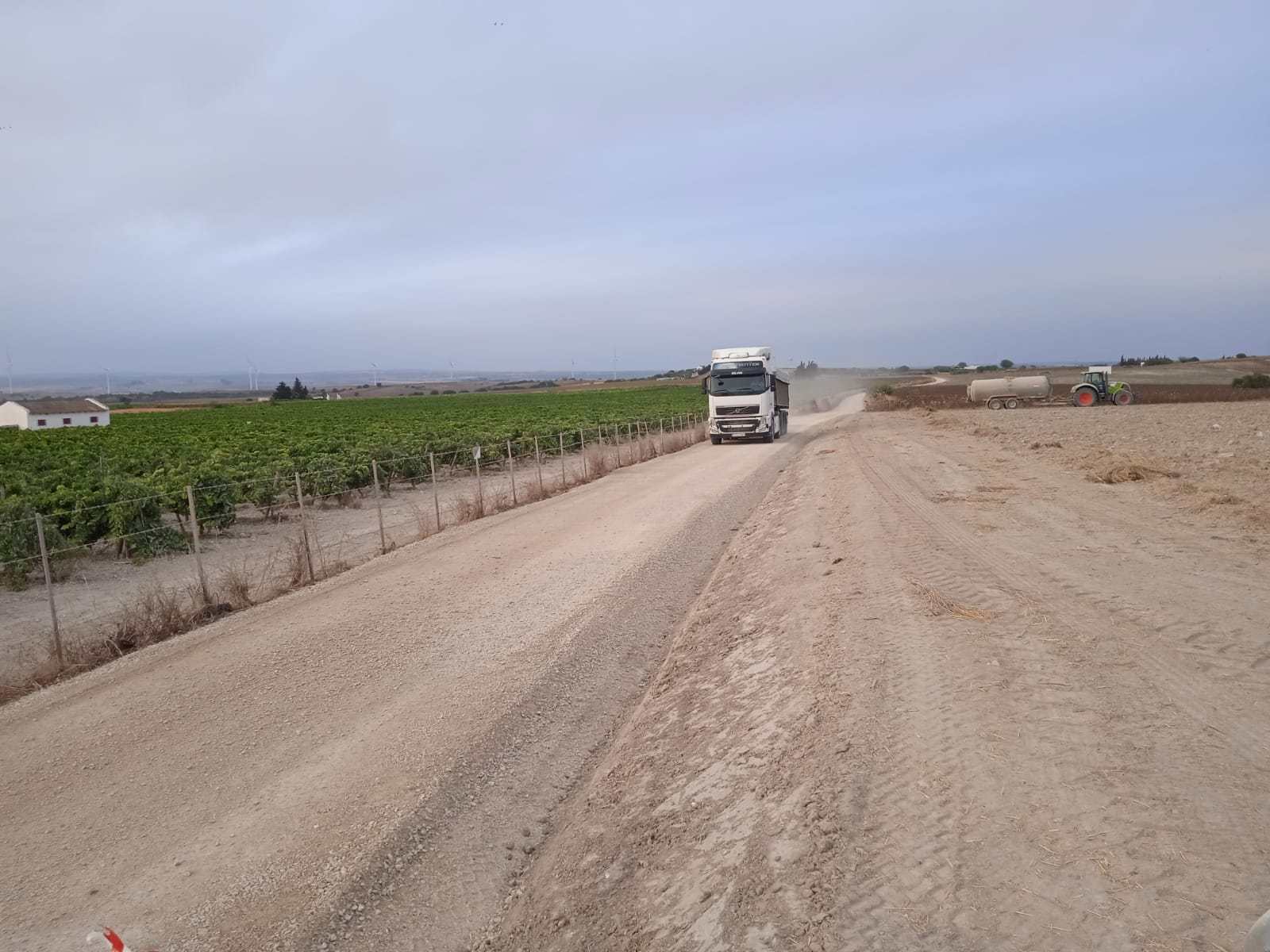 Imagen de las obras en la zona