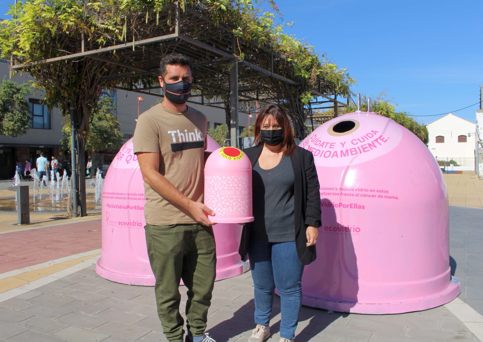 Campaña 'Recicla Vidrio por Ellas' en Chiclana