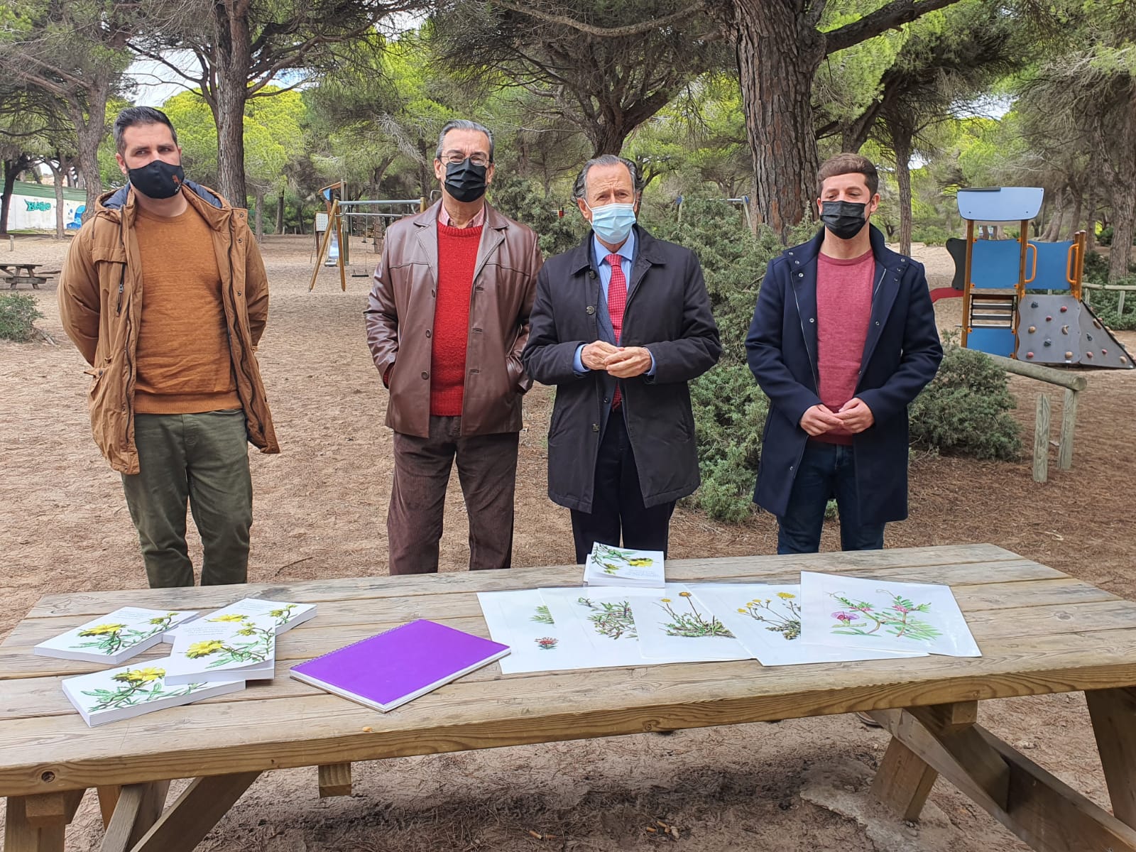 Presentación libro plantas Pinar la Barrosa