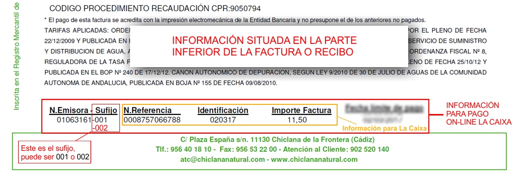 Pago On-Line: Chiclana Natural - Página Oficial ...