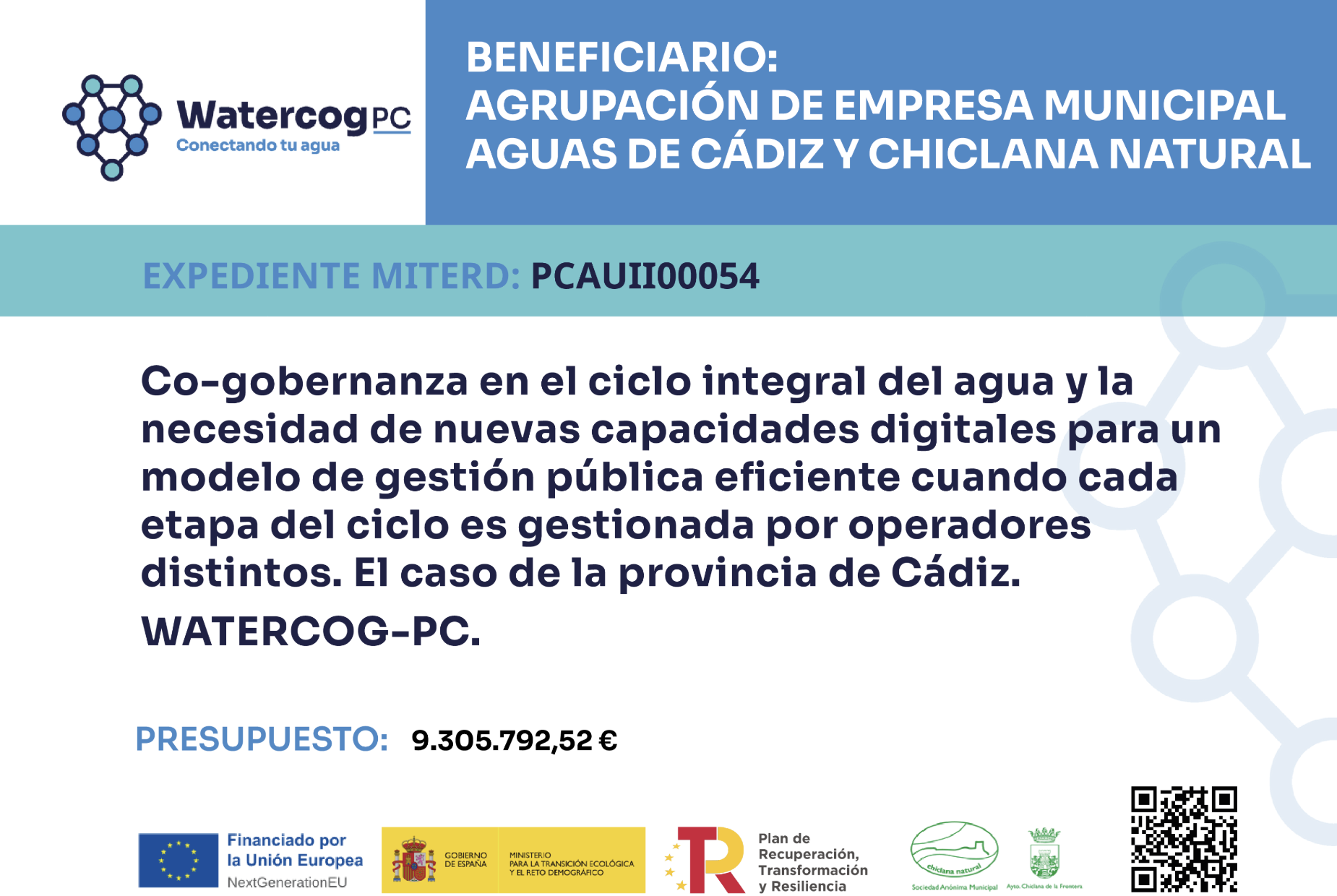Cartelería PERTE Chiclana